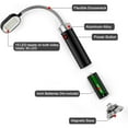 thumbnail image 4 of Lámpara de parrilla ajustable, 15 luces LED para barbacoa, luz de camping portátil de 360°, luces LED para barbacoa, materiales ecológicos, 4 of 8