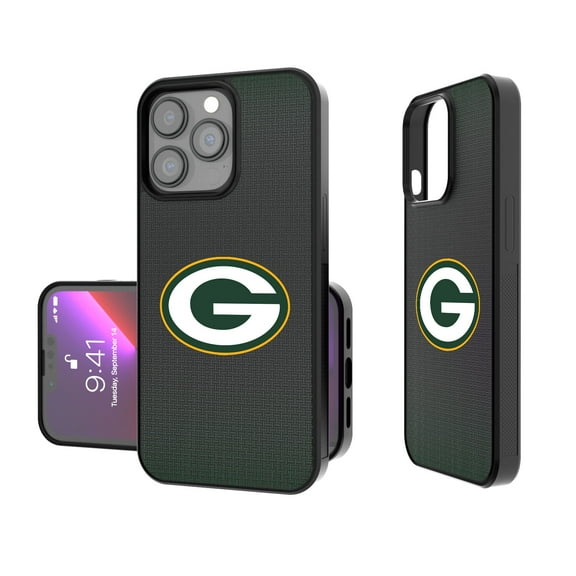 Green Bay Packers Linen Logo iPhone Bump Case