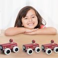 thumbnail image 5 of bxhwj Wooden Push Toy Cars for Toddlers 1-3 Years, Fire Truck Ambulance Police Vehicle Set, Montessori Learning Toys for Baby Boys Girls, Eco Friendly Role Play Gift with Rounded Edges, 5 of 6