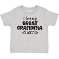 thumbnail image 3 of Inktastic I Love My Great Grandma with Hearts Boys or Girls Toddler T-Shirt, 3 of 5