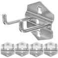 thumbnail image 1 of OULII 5Pcs Steel Pegboard Hooks for Tool Storage Practical and Durable Home Use, 1 of 5