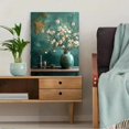 thumbnail image 5 of UXIEQU 12x16 Inch Green Gold Botanical Canvas Wall Art Boho Living Room Decor, 5 of 8
