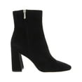 thumbnail image 3 of Sam Edelman Womens Codie Suede Square Toe Booties Black 10.5 Medium (B,M), 3 of 3