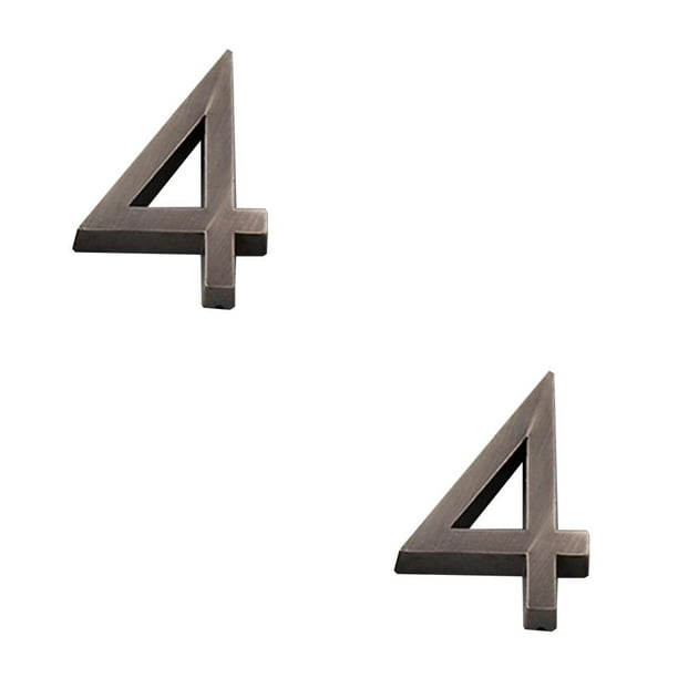 Advancent Señal de puerta 3D para Hotel, edificio, dirección para interiores y exteriores, placas de Base plana, placa para sala de reuniones, Type6 NO6