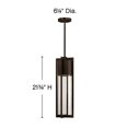 thumbnail image 2 of Hinkley Shelter Collection Transitional One Light Medium Outdoor Hanging Lantern, Buckeye Bronze, 2 of 5
