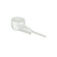 thumbnail image 1 of INSPIRE CHIC Unisex Solid Color Flat 0.4'' Wide Ribbon Shoelaces 2 Pairs 150cm/59.1" White, 1 of 6