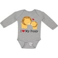 thumbnail image 3 of Inktastic I Love My Poppy Grandpa Boys or Girls Long Sleeve Baby Bodysuit, 3 of 5