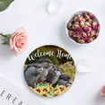 thumbnail image 4 of FMSHPON Otter and Sunflower in Retro Farmhouse Style Set of 4 Round Coaster for Drinks, Absorbent Ceramic Stone Coasters Cup Mat with Cork Base for Home Kitchen Room Coffee Table Bar Decor, 4 of 6