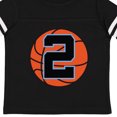 thumbnail image 4 of Inktastic Basketball 2nd Birthday 2 Year Old Boys Toddler T-Shirt, 4 of 5