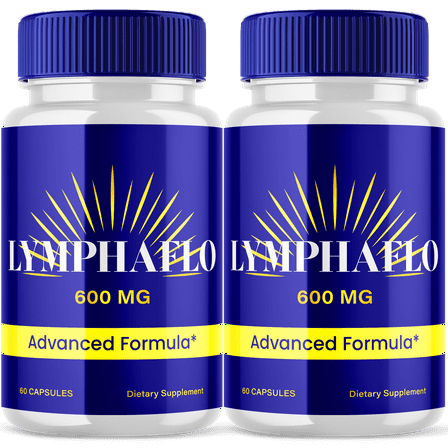 Lymphaflo Pills Advanced Formula Vitamin Supplement with All Nautral Ingredients 120 Capsules