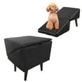 thumbnail image 4 of Foldable Wooden Dog Ramp And Stairs For Large Medium And Small Dogs 2 In 1 Pet Steps, 4 of 7