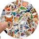 thumbnail image 2 of Pegatinas de animales Hapiuen 50 piezas, calcomanías de vinilo impermeables, 2 of 7