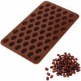 thumbnail image 2 of Wovilon Silicone Cake Molds For Baking Silicone Chocolate Coffee Beans Mould Candy Cake Sweets 55 Cavity, 2 of 5