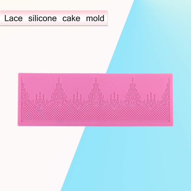 Herramienta para hornear, molde de encaje de silicona, molde de chocolate con azúcar, suministros para decoración de pasteles, solución innovadora