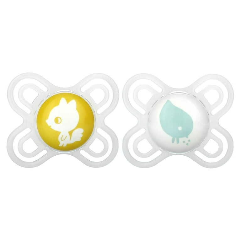 MAM Perfect Silicone Pacifier +0M (Squirrel and Flower)