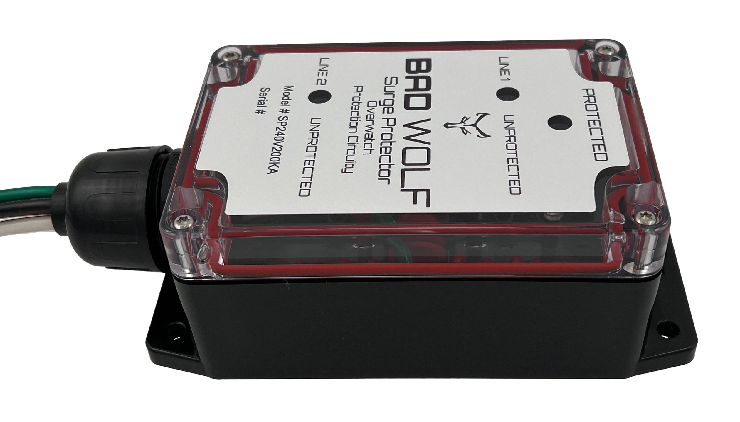 Surge Protector 240V at 200kA with Overwatch Protection Circuitry