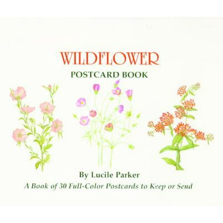 Wildflower Postcard Book Walmart Com