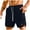 Navy, variant on Iyufng Mens Shorts Men's Shorts,Men Casual Solid Summer with Pockets Drawstring Middle Waist Sport Short Pants
