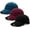 Black+Blue+Wine Red, variant on 3Pcs Washed Plain Vintage Baseball Cap Cotton Adjustable Twill Bulk Low Profile Classic Dad Hat for Men/Women