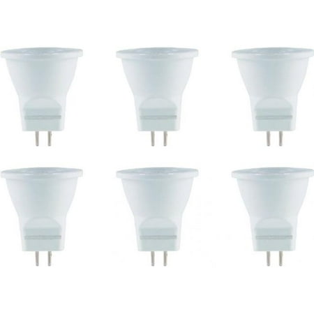 

Elitco Lighting MR11LED101-6PK Dimmable 3W LED Light Bulb 3000K - Pack of 6