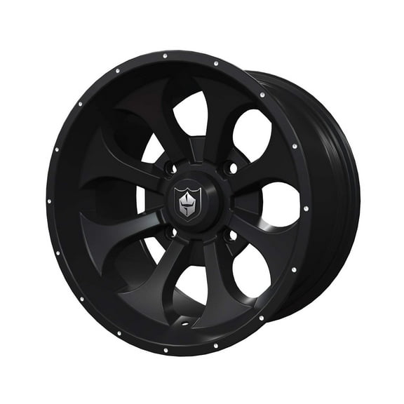 Pro Armor 1523727-458 Matte Black 15" x 8" R15 Front Knight Wheel Rim Polaris OEM General