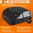 Car Vehicles Waterproof Roof Top Cargo Carrier Luggage Travel Storage