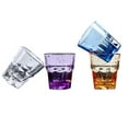 thumbnail image 2 of 4 Pcs de Verre d'Eau 210ml Incassable Empilable Qualité restaurant Acrylique premium, 2 of 5