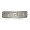 thumbnail image 3 of Titanium Greek Key 6mm Band Ring Wedding Designed, 3 of 10