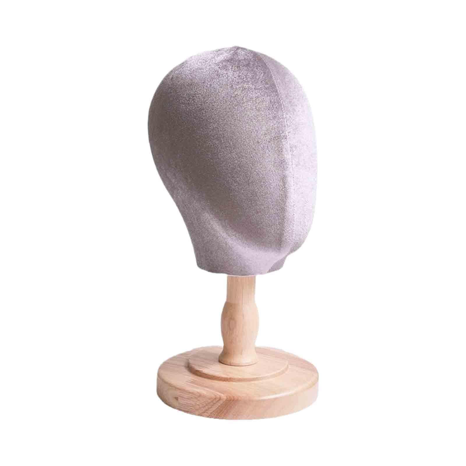 FITYLE s Head Mannequin Head for s for Hair Braiding s Making Display Retail Wood Base
