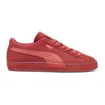 thumbnail image 1 of PU & MA Suede Classic Translucent Lace Up Womens Red Sneakers Casual Shoes 3988180, 1 of 6