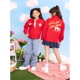 thumbnail image 4 of Wonder Nation Hello Kitty Girls Full Zip Twill Jacket, Sizes 4-16, 4 of 11