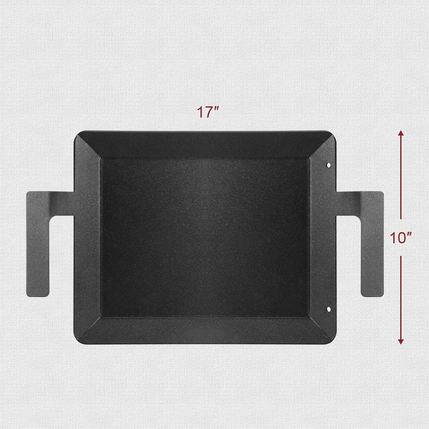 Carbon Steel Griddle - Professional Non-Stick Flat Top Cookware for Induction, Stove, Gas Grill, Electric & More