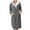 Gray, variant on Kaemgyyd Womens Plush Fleece Robe Cozy Warm Winter Bathrobe Fuzzy Long Sleeve Sleepwear with Pockets Soft Loungewear