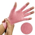 thumbnail image 1 of SUTENGDA Arthritis Compression Gloves for Pain Relief Arthritis Gloves Fingerless Gloves for Computer Typing and Daily Work, 1 of 5