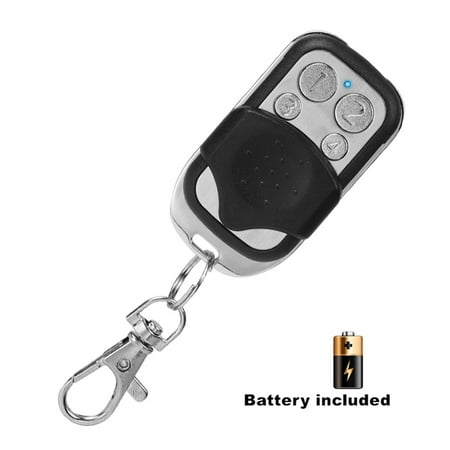 

433MHz RF Remote Control 4CH Button Car Key Garage Door Opener Remote Control Auot Copy Electronic Gate control Duplicator—1234 Button