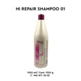 thumbnail image 2 of Salerm Cosmetics Hi Repair Shampoo 01 with Intensive Repair for Damaged Hair, Restores Strength and Shine - (36 fl. oz.), 2 of 5