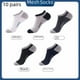 thumbnail image 4 of Calcetines de malla para hombre, calcetines de tobillo empaquetados individualmente, calcetines de regalo, calcetines de algodón para hombre, desodorante absorbente de sudor, 4 of 5