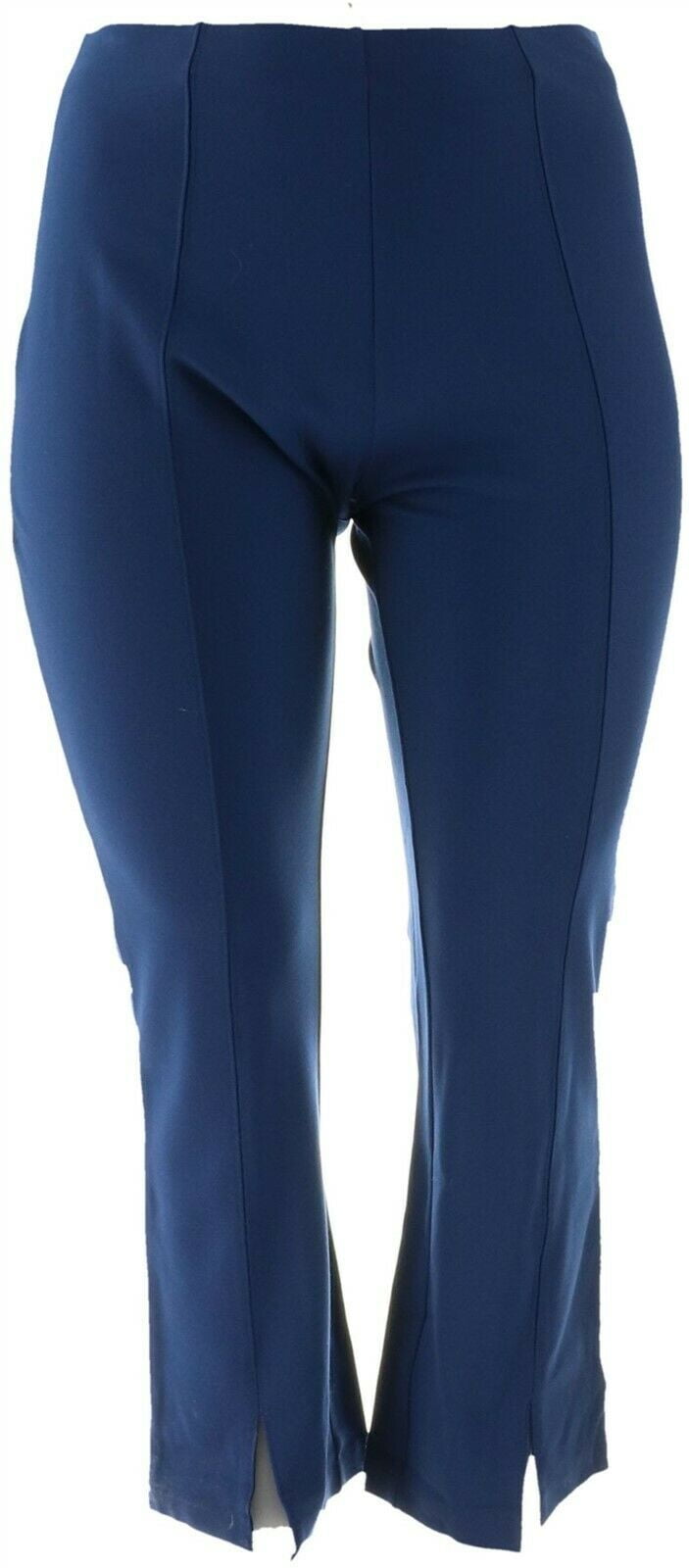 Du Jour - Du Jour Pull-On Ponte Knit Ankle Pants Front ...