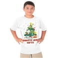 thumbnail image 4 of PACMAN Christmas Tree Ghost and Gifts Crewneck T Shirts Boy Girl Brisco Brands S, 4 of 6
