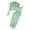 Green, variant on Women's Sexy Knitted 2 Piece Set - Long Sleeve Pullover Top & Bodycon Dress, High-Stretch Fabric, Suitable for Weddings & Formal Occasions