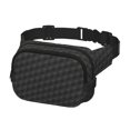 thumbnail image 2 of Fotbe golf balls Cangurera Cuadrada con Estampado de Doble Capa, Bolsa de Cintura Ajustable Mini para Hombres y Mujeres, 2 of 9