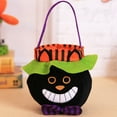 thumbnail image 7 of sruoe Halloween Treat Bags, Candy Bags, Candy Bucket, Goodie Bags, Halloween Candy Bags for Kids, Spooky Pumpkin Tote Bag, Halloween Decoration, Reusable Candy Snack Bags, Party Gift Favors Decor, 7 of 7