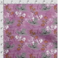 thumbnail image 3 of Soimoi Floral Print,Cotton Poplin, Sewing Fabric Sold by The Yard 42 Inch Wide,Sewing Craft Quilting/Quilt Making Fabric, Pink, 3 of 5