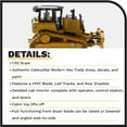 thumbnail image 4 of Diecast Masters 1:50 Caterpillar D6 XE LGP Track-Type Tractor (VPAT Blade) | High Line Series Cat Trucks & Construction Equipment | 1:50 Scale Model Diecast Collectible | Diecast Masters Model 85554, 4 of 8