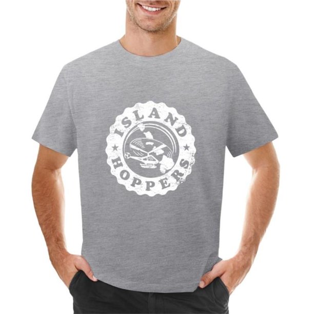 Camisetas de verano para niños, camisetas para hombre, camisetas de los Island Hoppers, ropa vintage, camisetas divertidas, camisetas casuales y elegantes para hombre.