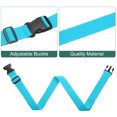 thumbnail image 3 of Uxcell 4 Pcs Correasa de Equipaje para Maletas, Correa de Conexión de Equipaje Ajustable con Hebilla para Maleta de Viaje, Negro/Rojo/Marrón Oscuro/Azul Cielo, 3 of 7