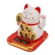 thumbnail image 2 of Mini Gato Afortunado Con Energía Solar, Delicado Gato Rico Con Textura, Gato Que Agita El Brazo Con La Mano Con Linda Sonrisa Maneki Neko Para Coche, Dormitorio, Oficina, 2 of 7
