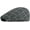 Gray-Blue Plaid, variant on Newsboy Hats for Men Flat Cap Adjustable Tweed Ivy Gatsby Cabbie Hat