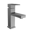 thumbnail image 2 of Lulani Santorini 1-Handle Single Hole Bathroom Faucet with Drain Assembly - Brushed Stainless, 2 of 5