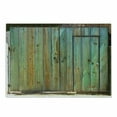 thumbnail image 1 of Vintage Cutting Board, Rustic Old Wood Gate Dated Tuscany House Entrance Antique Texture Photograph, Decorative Tempered Glass Cutting and Serving Board, Small Size, Mint Brown, by Ambesonne, 1 of 1